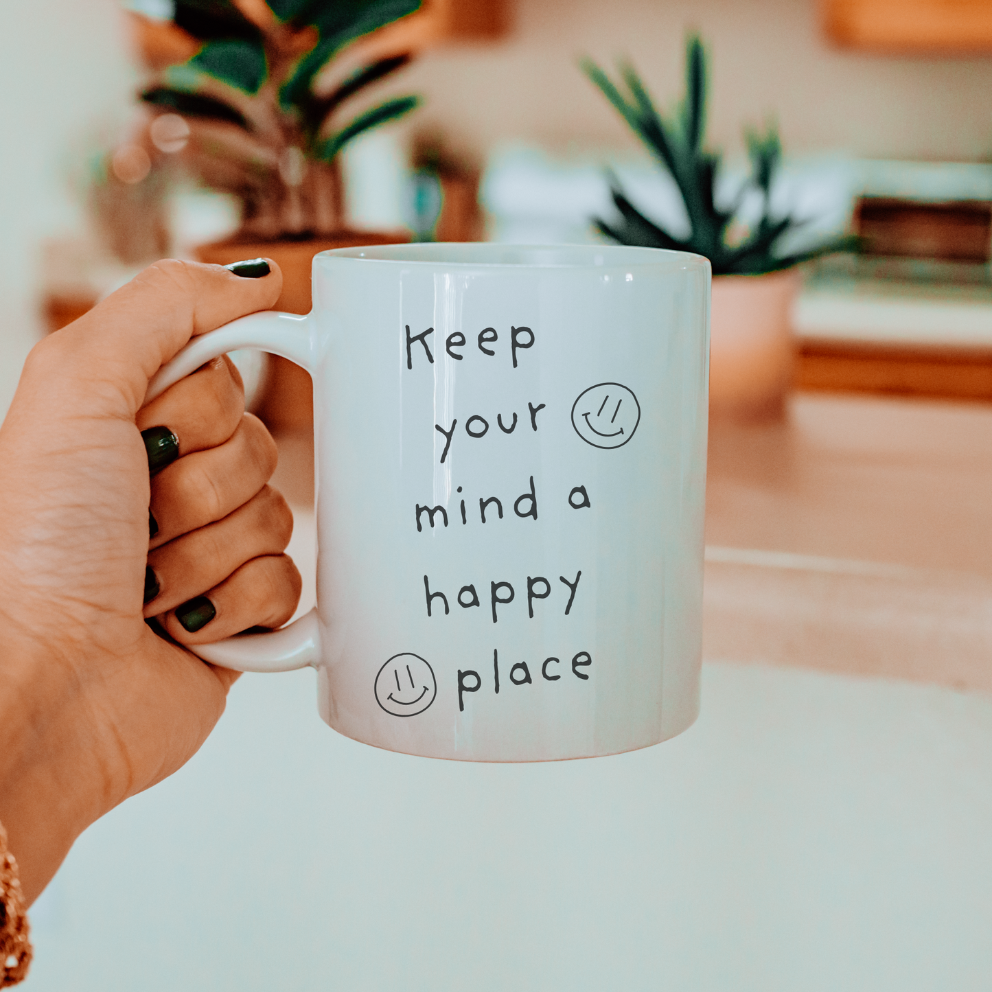 Keep Your Mind a Happy Place Mug