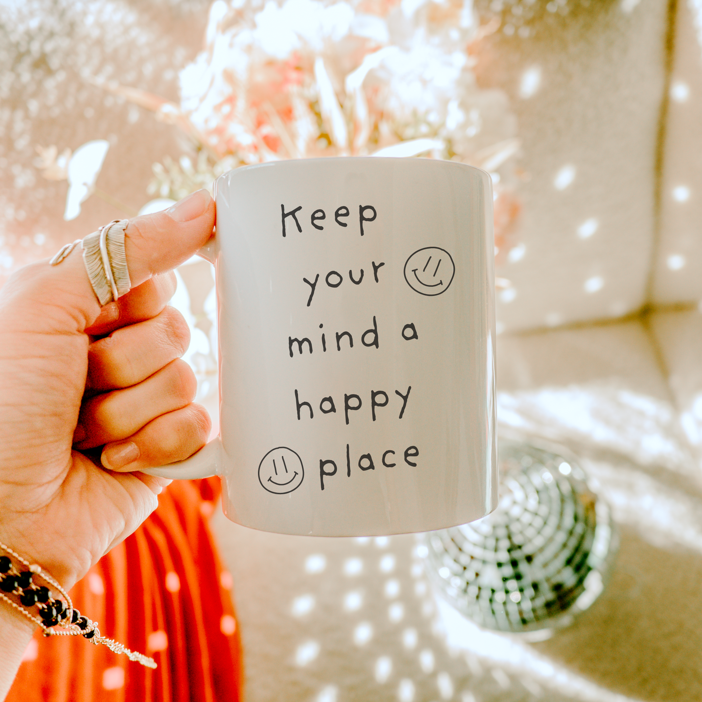 Keep Your Mind a Happy Place Mug